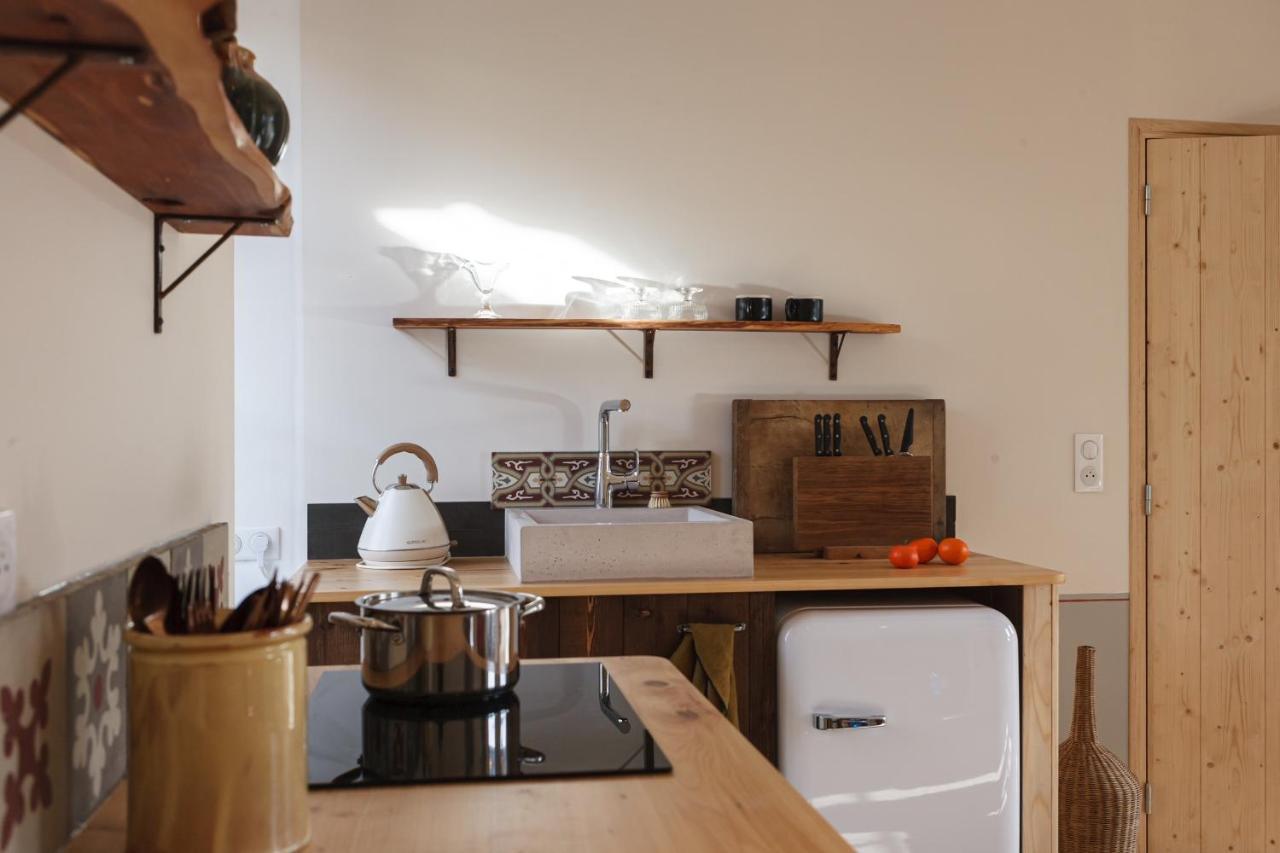 Les Appartements Du Saint Thiers, La Provence Dans Un Coin De La Drome Et L'Esprit D'Une Maison D'Hotes A Saou Dış mekan fotoğraf